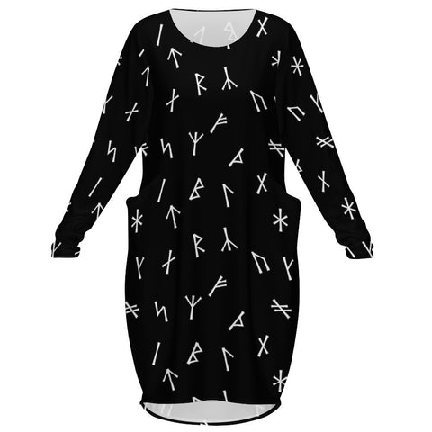 Younger Futhark Baggy Pocket Dress