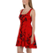Red Huginn and Muninn Skater Dress