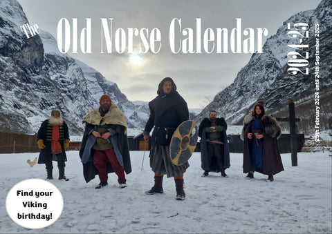 The Old Norse Calendar 2024-25 - valid until 24th September 2025