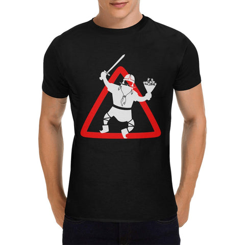 Romantic Viking Warning Cotton T-shirt